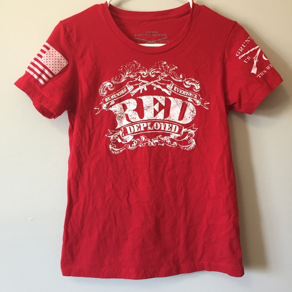 red friday shirts grunt style